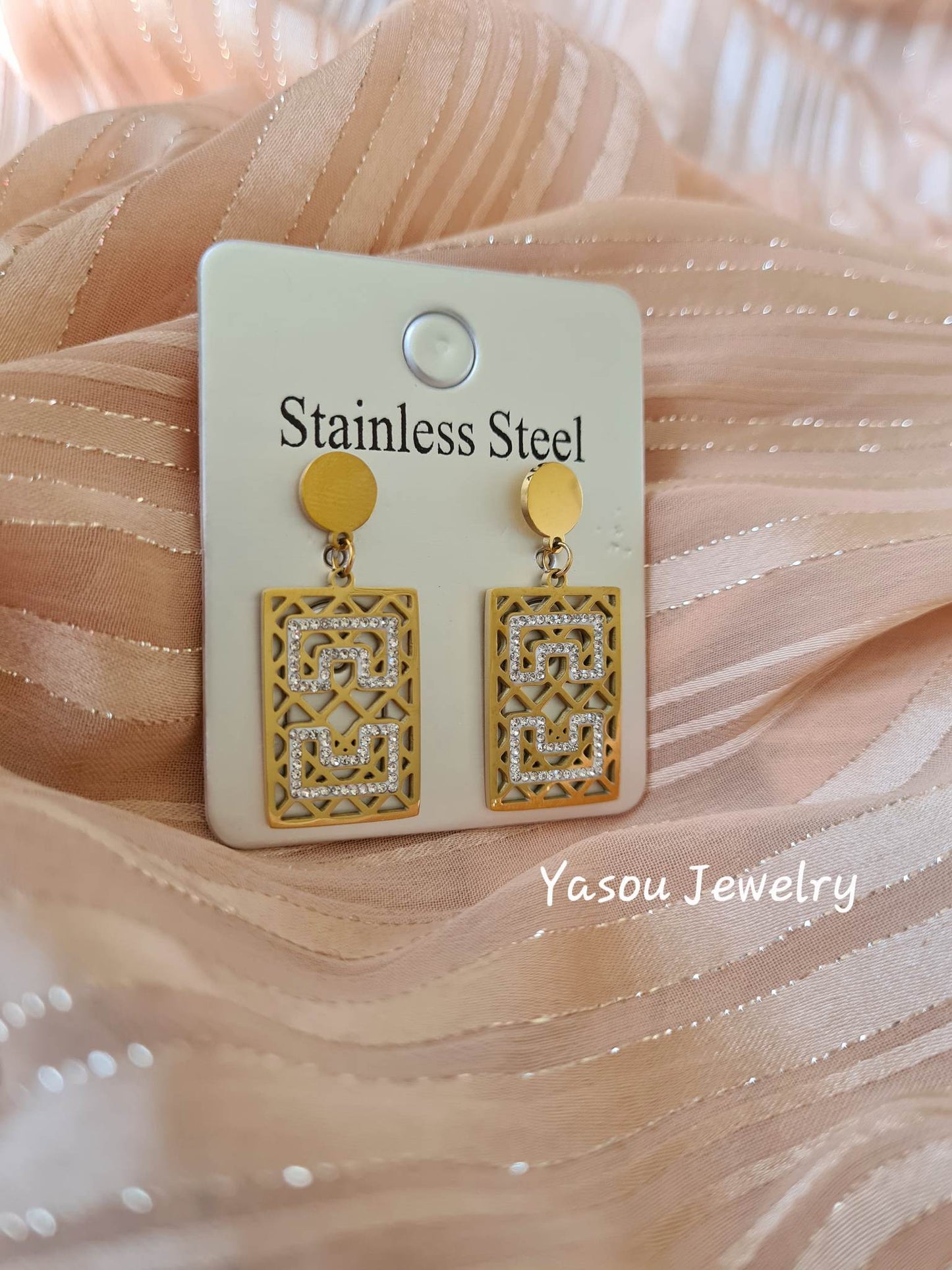 Boucles d’oreilles Mosaic Beldi