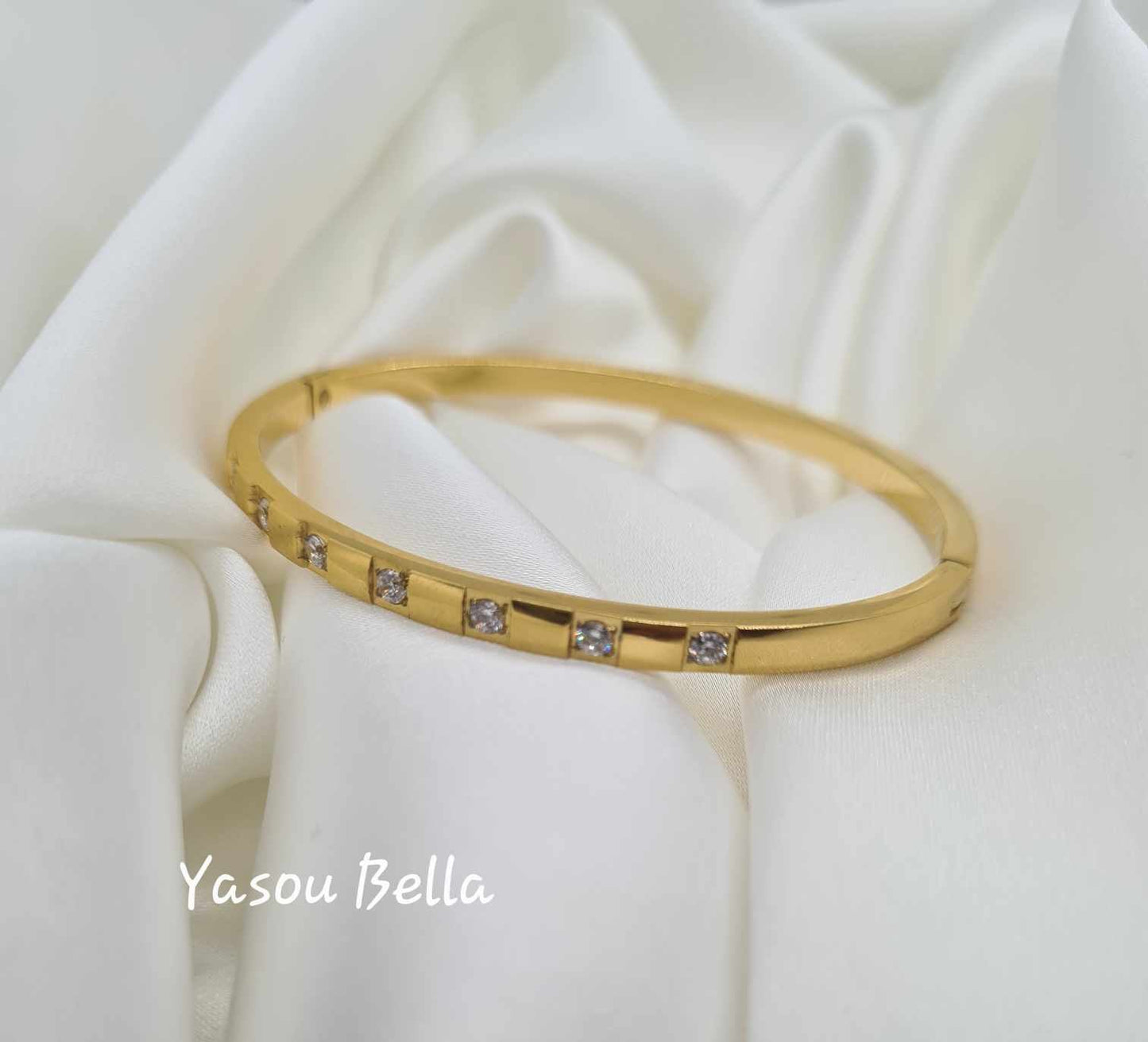 Bracelet Diamant Gold (d 5,9cm)
