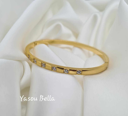 Bracelet Diamant Gold (d 5,9cm)