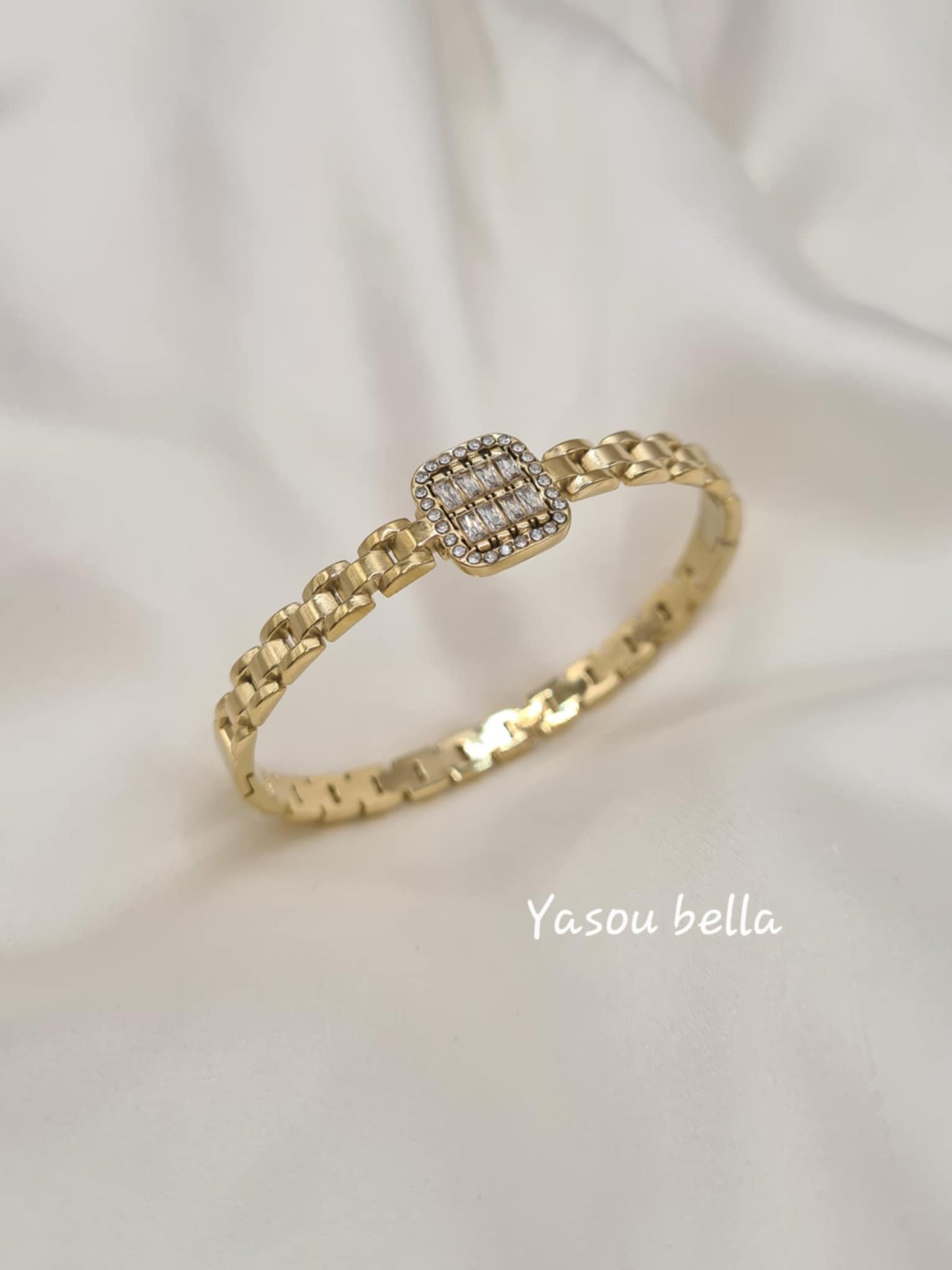 Bracelet Wave Strass Carré