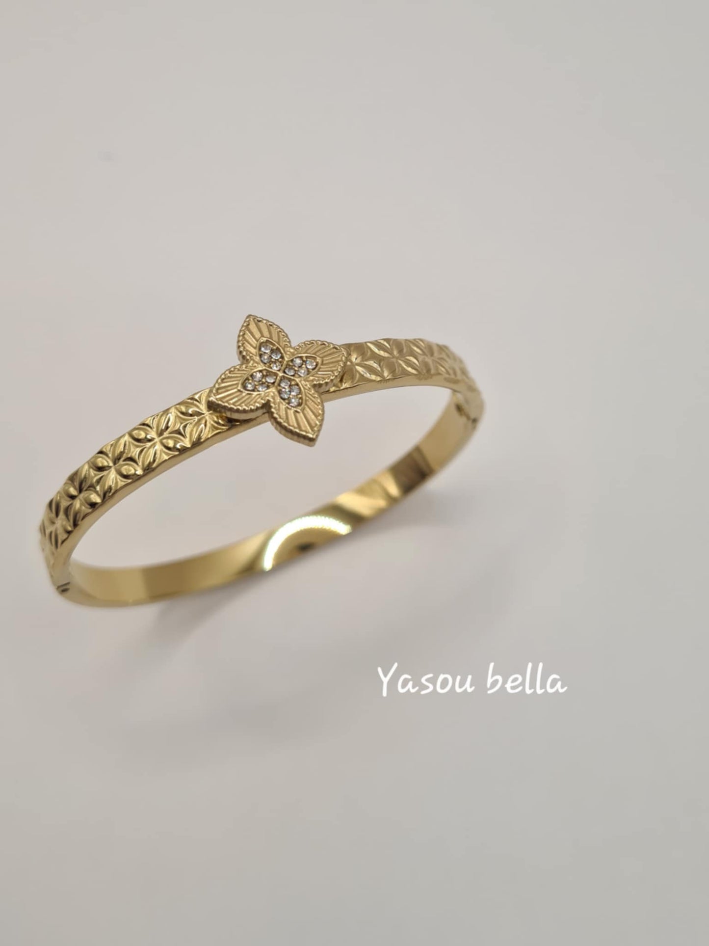 Bracelet "Trèfle Beldi" (d6 cm)