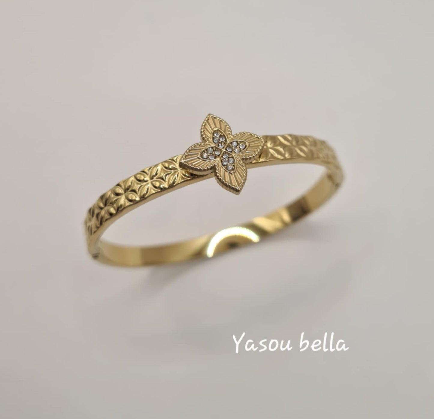 Bracelet "Trèfle Beldi" (d6 cm)
