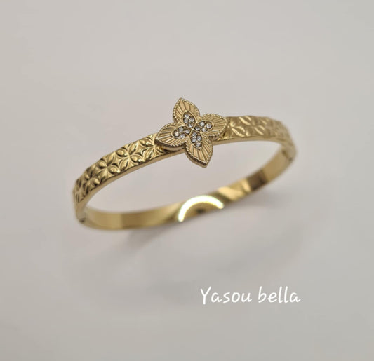 Bracelet "Trèfle Beldi" (d6 cm)