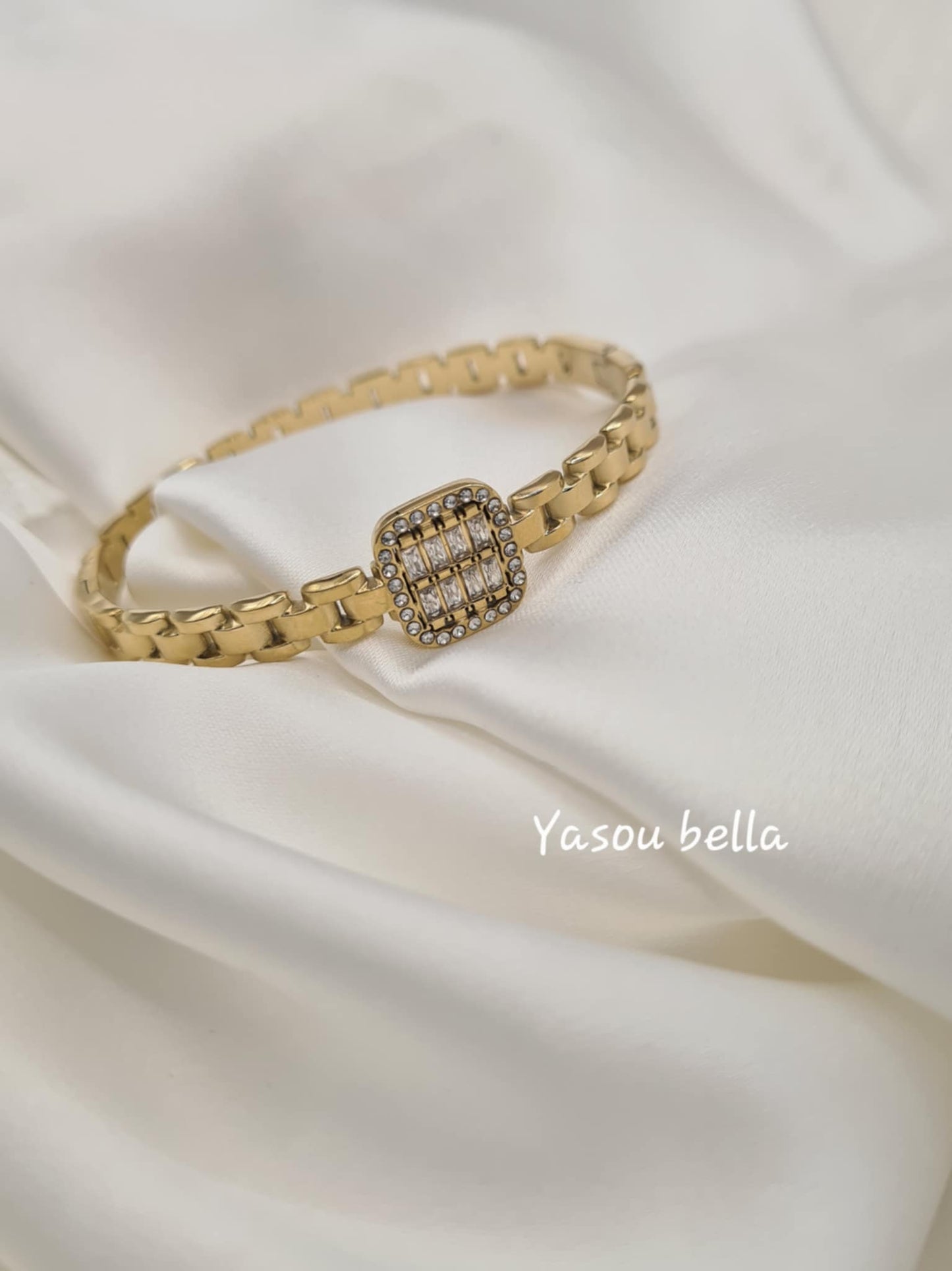 Bracelet Wave Strass Carré