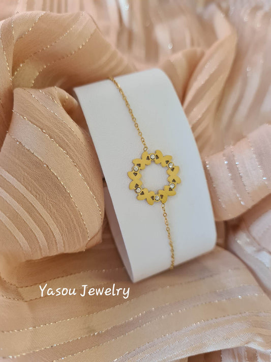 Bracelet Multi Papillon Diamant