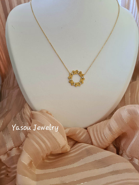 Collier Multi Papillon Diamant
